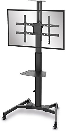 conecto TV Ständer Standfuß rollbar 37-70 Zoll für viele Fernseher/Monitore I Mit Rollen höhenverstellbar/schwenkbar/drehbar I Modell LM-FS02BT