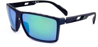 adidas SP0010 91Q MATTE BLUE 63/12/130 Herren Sonnenbrillen
