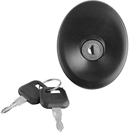 Tankdeckel Auto Fahrzeug Kraftstoff Verschlussdeckel mit 2 Schlüsseln Kit Kunststoff Metall für MK5 1994 1995 1996 1997 1998 1999 2000