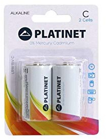 Pila platinet alcalina Pro C/LR14, X2 [43732]