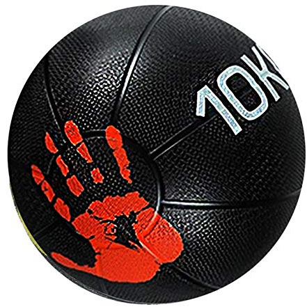 Medizinbälle HUA Elastic Medizinball, Fitness-Gummikugel, Ganzkörper-Übung Stretching Boxen Gravity Ball, Aerobic-Übung, Multifunktionstrainingsball, 10kg / 22lb