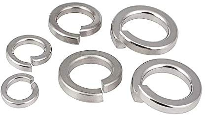 BOZONLI M22 Arandelas Elásticas, Anillas Abiertas, Arandelas Abiertas,10pcs