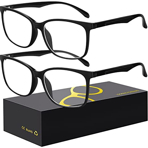 hunsquer Blue Light Glasses for Women Blue Light Blocking Glasses Men Computer Gaming Blue Screen Glasses Mens Blue Light Blocker Glasses