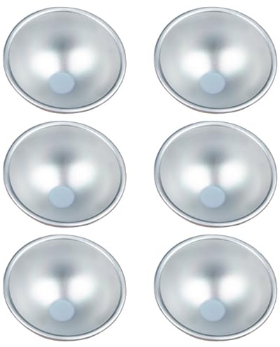 PRETYZOOM 6pezzi Stampo Per Dolci in Di Alluminio Antiaderente Per Muffin e Cupcake Da Stampi Per Torte e Teglie Da Forno