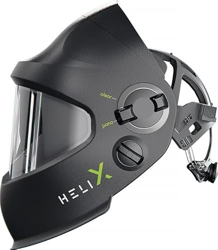 Optrel Schweißerschutzhelm Helix Quattro Slide-up-Helm Schwarz 50x100 mm (je n.Kopfbandeinstell.)
