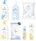 BIOLANE - Kit Naissance Premiers jours - Bébé - 216 Lingettes - Eau pure - Gel Lavant - Liniment - Crème change - Coffret Bébé - Peaux Sensibles - Fabriqué en France