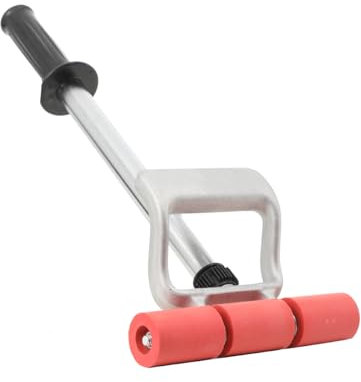 NICCOO Andrückrolle Andruckwalze,16-21 zoll Teleskop Walze Nahtroller Andruckrolle Handrolle, Wand- und Bodenrolle