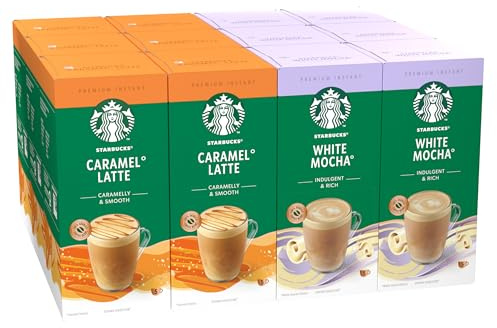 STARBUCKS Premium Mix Instant Coffee Variety Pack 12 x 5 (60 Sachets)