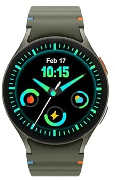 SMARTWATCH SAMSUNG GALAXY WATCH 7 44 MM SM L310 BLUETOOTH WIFI 1.5 SUPER AMOLED 32 GB CASSA GREEN / CINTURINO SPORT BAND DARK GRAY (Ricondizionato)