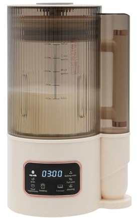 Sojamilch Maschine, 1000ml Entsafter mit LCD-Display, Nuss und Sojamilchbereiter, Hafermilch Maschine, Home Frühstück Pflanzenmilchbereiter, für Nüsse Sojabohnen Getreide
