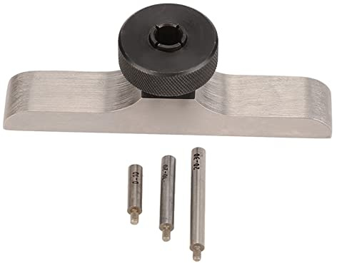 RASTKY Support de Jauge de Profondeur en Acier Inoxydable, avec Serrage Stable et 3 Tiges D'extension pour une Mesure de Précision pour les Menuisiers (103 * 17mm)