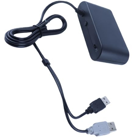 Hamwesh GC Controller Adapter, 3 in 1 4 Ports Vibration Plug and Play No Driver Controller Adapter for, Game Cube with No Delay for PC