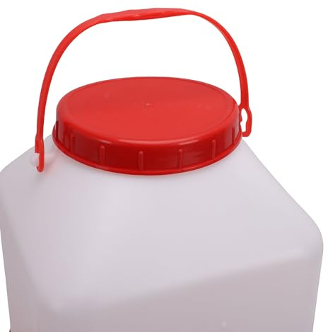 Dpofirs Abbeveratoio per Polli di Grande capacità, Mangiatoia per Pollame da 10 Litri e Distributore d'acqua con Design Antigoccia per Anatre, Polli, Tacchini, Fontana per Pollame in Plastica