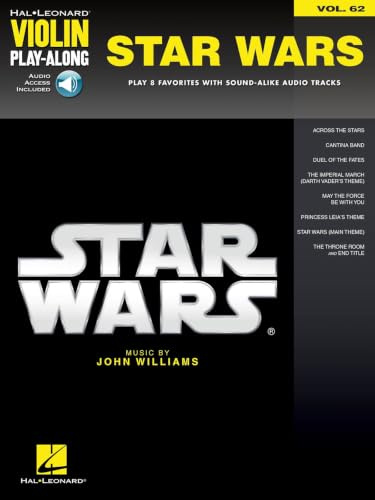 Star Wars: Violin Play-Along Volume 62 (Hal Leonard Violin Play-Along, Band 62) (Hal Leonard Violin Play-Along, 62, Band 62)
