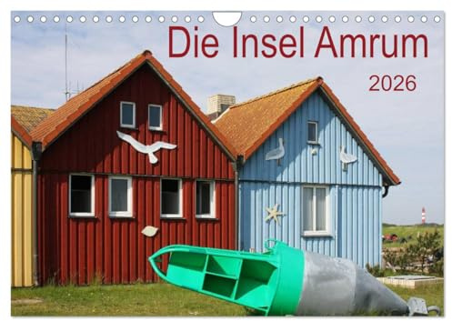Die Insel Amrum (Wandkalender 2026 DIN A4 quer), CALVENDO Monatskalender: Inselansichten (CALVENDO Orte)