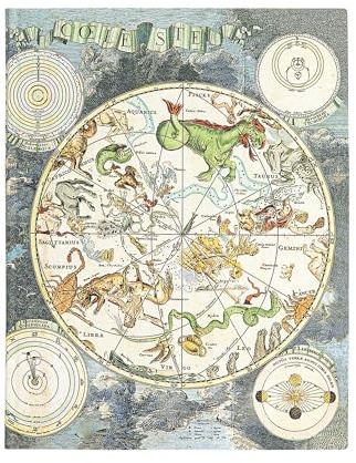 Paperblanks Celestial Planisphere Ultra Lin, Ultra (230 x 180)