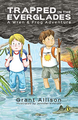 Trapped in the Everglades: *Black and White Edition*: 3 (The Adventures of Wren and Frog)