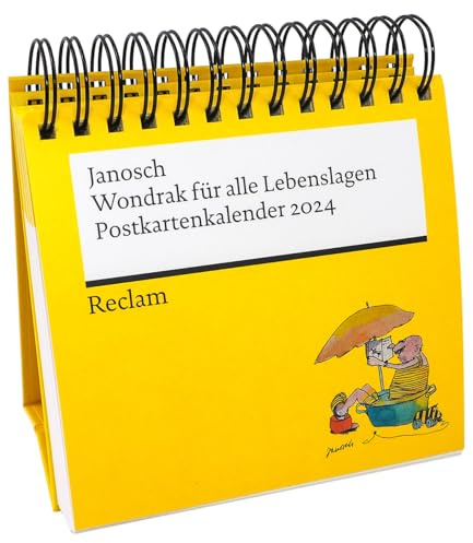 Wondrak für alle Lebenslagen (Postkartenkalender 2024) – Ausgezeichnet mit dem Kalenderpreis des Deutschen Buchhandels 2023 – Tischkalender mit ... 53 perforierten Postkarten zum Heraustrennen