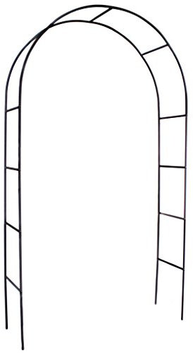 1. GO Steel Garden Arch, 7'8 High x 4'5 Wide, Garden Arbor for Various Climbing Plant, Outdoor Garden Lawn Backyard