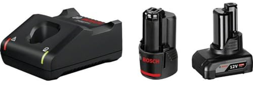 Bosch PRO 12V System Akku Starter-Set | GBA 12V 2.0Ah & 4.0Ah Akku + Ladegerät GAL 12V-40