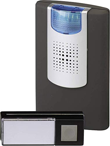 Heidemann 80210 Funkgong Komplett-Set mit Blitzlicht