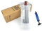 Evergreen Goods Ltd Wine and Spirit Bottle Boxes with Inflatable Air Column Cushion Wine Bottle Protector Bags, Safe Packaging and Transportation of Glass Bottles, Free Air Pump Included | Pack of 20