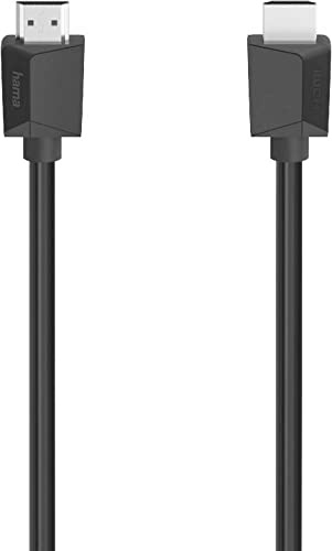 Hama 00200703 HDMI-Kabel, 3 m, HDMI Typ A (Standard), Schwarz