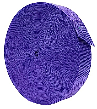 25 Meter Rucksackband, 16 Farben, 5 Größen, Gurt, Rucksackband 25M / Rolle, Gurt, Gurte, Befestigung, Auto, Basteln, Kraft, (38 mm, 170)