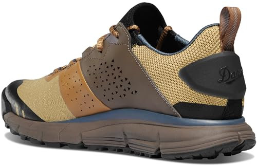 Danner Trail 2650 Campo 7,6 cm Wanderschuhe für Herren – Obermaterial aus Leder und Textil mit Mesh-Futter, Komfort-Fußbett, PlyoGo-Zwischensohle und Traktions-Laufsohle, Braun/Orionblau - 10 EE