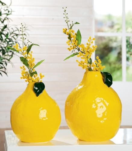Gilde Vase Limone H. 25,5 cm 34482