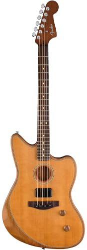 Fender Acoustasonic Standard Jazzmaster Aged Natural - Westerngitarre