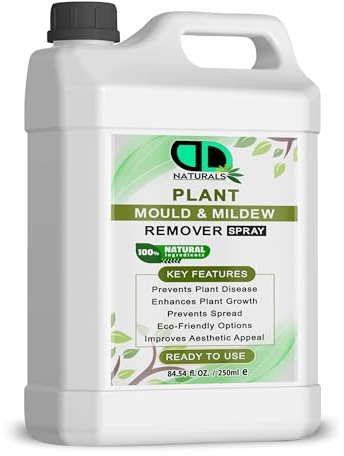DD Teck Plant Mould & Mildew Remover– Eradicates & Controls | Ready to Use Natural Fungicide for Flowers, Fruits, Veg & Shrubs | Indoor & Outdoor Plant Protection & Growth (2.5 LITRE)