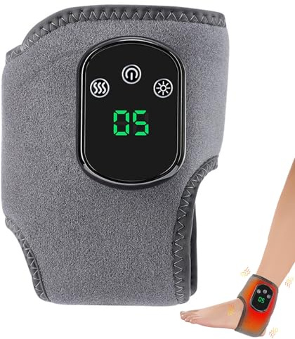 JIMACRO 1 Stück Neamova 3-in-1-Fußmassager, Fußmassagegerät Vibration mit Wärmer, Fussmassagegerät Elektrisch für Knöchel, Ferse, Sohle, Fußgewölbe