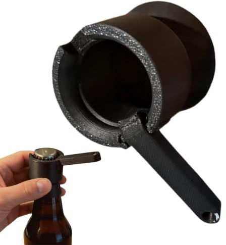 Apribottiglie Birra, Antiscivolo Apribottiglie Lanciatore Tappi Birra, Novità Copribottiglie Apribottiglies con Manicos, Apribottiglies Ergonomico Pressione Vino, per Gadget Cucina