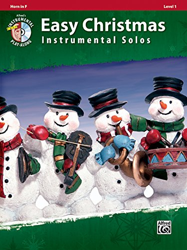 Easy Christmas Instrumental Solos, Horn in F, Level 1 [With CD (Audio)] (Easy Instrumental Solos)