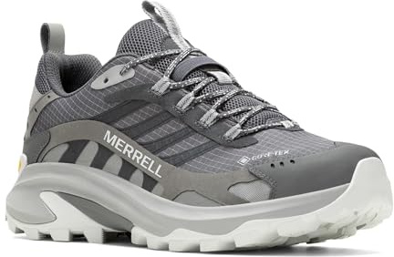 Merrell Men's Moab Speed 2 Gore-Tex Hiking Shoe, Asphalt, 9