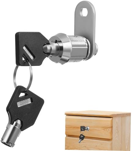 DOITOOL Cabinet Lock Mit Schlüssel Sicherheits-schloss Für Schränke Und Werkzeugkästen Einsetzbar Einfache Handhabung Erhöhte Gegen Unbefugten Zugriff