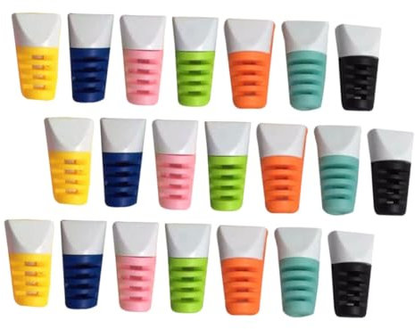 KICHOUSE 50pcs Charging Cable Protective Cover Sleeve Usb Cable Entry Cover Prevents Fraying for Home and Travel Use Random Color