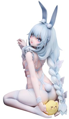 Zhongkaihua Azur Lane MNF Le Malin Figure 16CM Bunny Ver Anime PVC Model Figurine Desktop Decorate Collections Christmas Ornament Birthday Gift