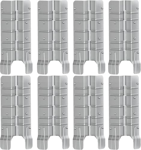 8 Pallet Collar Hinges for Raised Garden Bed Brackets 8 PCS – Heavy Duty Corner Connectors for Stackable Wooden Raised Flower Beds, Storage Boxes Corner Brackets with Removable Pin