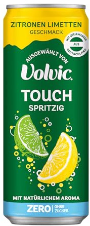 Volvic Touch Spritzig Zero – 12x0,33L – Zitronen Limetten-Geschmack