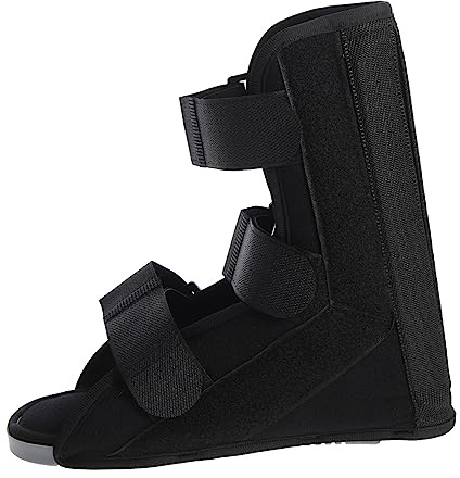 TOPPERFUN Fracture Rehabilitation Shoe Lightweight Foot Protection Brace for Ankle Support for Home Use From Sprains Ergonomic Design for Adults