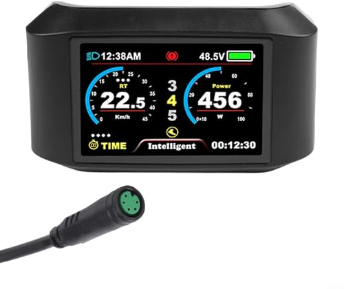 Écran couleur 750C pour moteur d'entraînement Bafang pour vélo électrique BBS01/BBS02/G320 UART, écran IPS de 3,2, IP65 résistant à l'eau