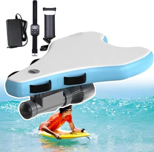 Kit Premium 2 En 1 De Scooter Submarino Y Bodyboard 38,5 Pulgadas - Motor Sin Escobillas 500 W (batería 10 000 MAh) con 130 Min Autonomía Velocidad Ajustable 3 A Km/h(Bodyboard+Thruster)