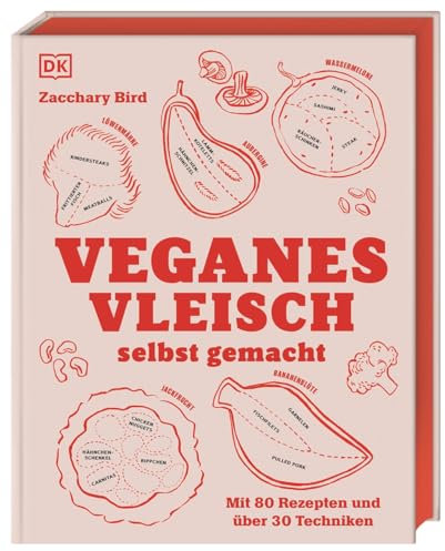 Veganes Vleisch selbst gemacht: Mit 80 Rezepten und über 30 Techniken. Standardwerk mit genial einfachen Techniken zur Herstellung von Fleischalternativen und leckeren Rezepten