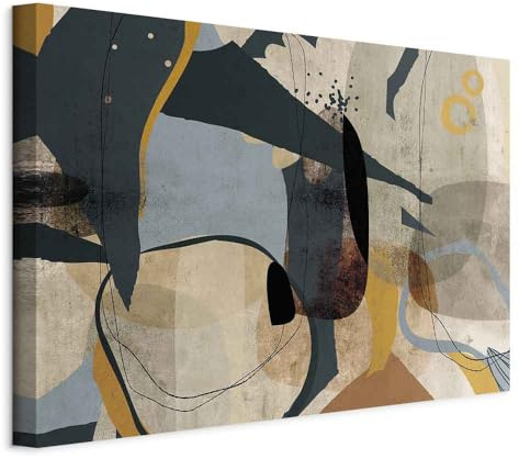 murando - Quadro Moderno Acustico per Camera da Letto, Motivo, 90x60 cm | Chiodi Inclusi, 1 Pezzo, Schiuma Acustica, Pannelli Fonoassorbenti Decorativi, Produzione Europea