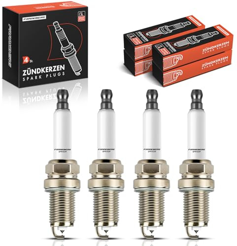 Frankberg 4x Zündkerze Zündkerzen Kompatibel mit Aveo Schrägheck T300 1.4L 2013-2023 Astra J Caravan J 1.4L 2012-2015 Corsa D S07 1.4L 2012-2014 Replace# IFR7X7G