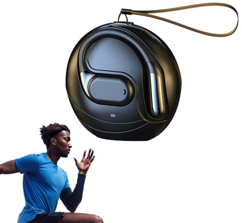 Out Of Ear Headphones Outside Open Ear Earbuds Wireless Earless Headphones Bluetooth for Ows Open Owls Hanging Earphones 5.4 Bluetooth Open Ear Hanging Headset Bone Air Conduction Earbuds Over Ear