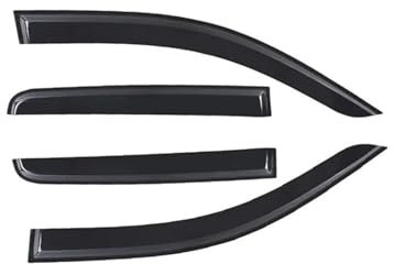 Sello Ventana Coche Visores Ventana Laterales Toldos Impermeables para La Lluvia Deflector Refugio Protector para Toyota para Hilux 2005-2012 2013 2014 2015 Tira Sellado