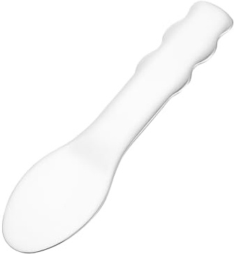 TOYZFRIENDY Espátula Facial Inoxidable Cuchara para Crema y Herramienta Práctica para Extracción de Cosméticos Masajeador de Ojos Aplicador de Maquillaje y Cuidado